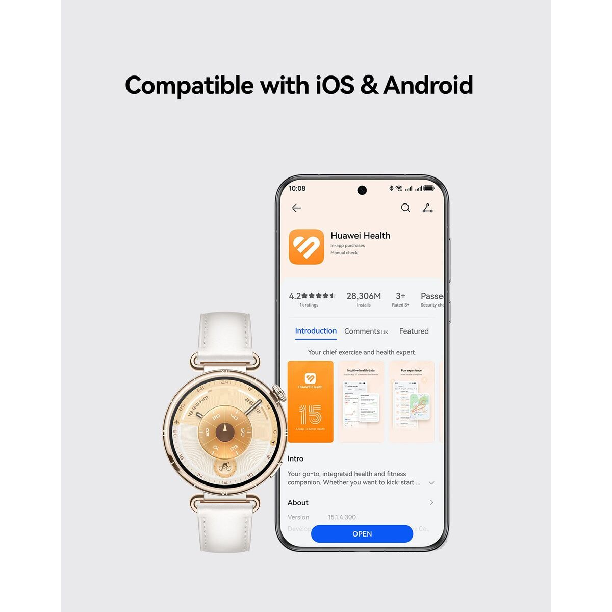 Huawei Smartwatch Huawei Watch Gt 6 Atum-B19F Black 1,47" 46 Mm