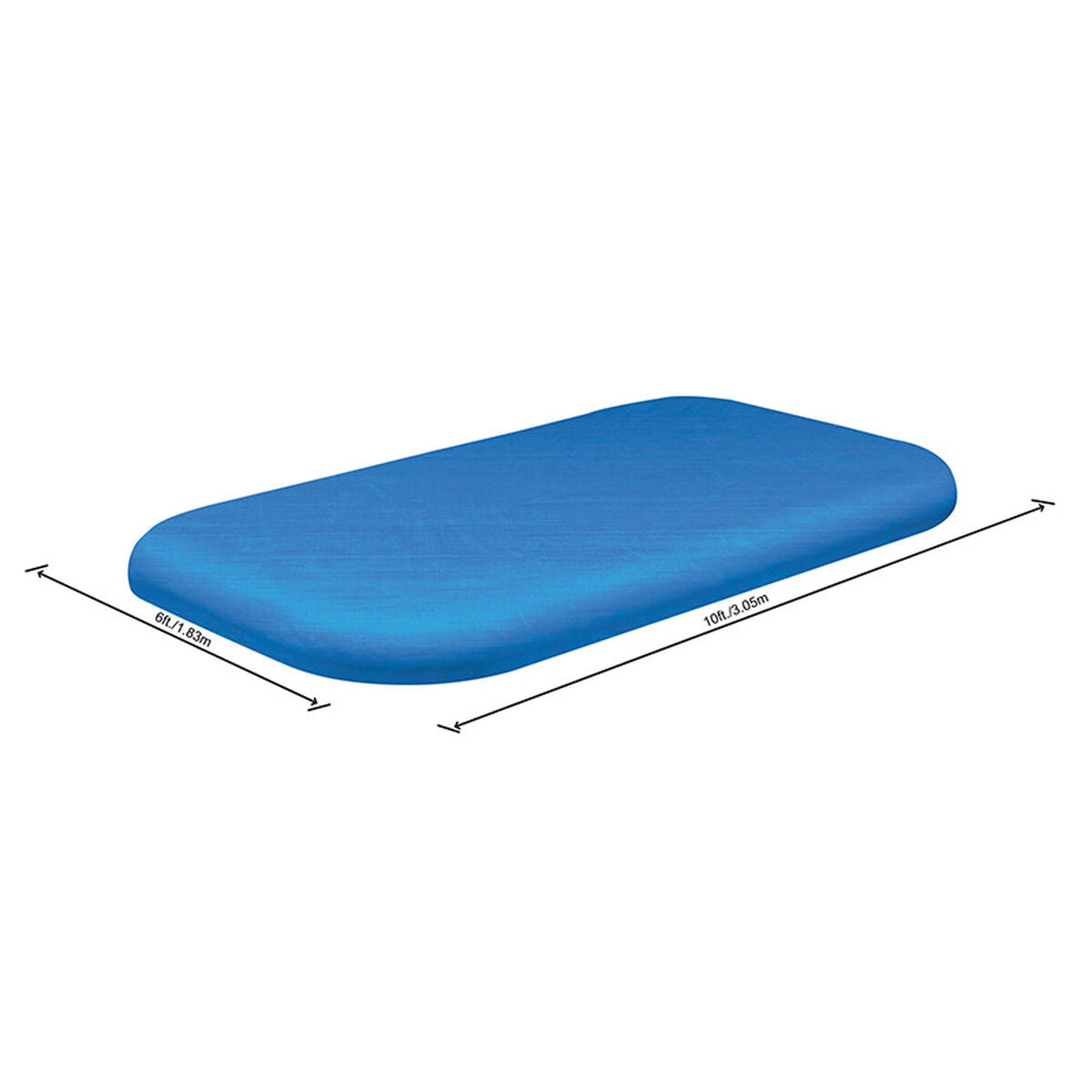 Bestway Swimming Pool Cover Bestway Blue 305 X 183 Cm