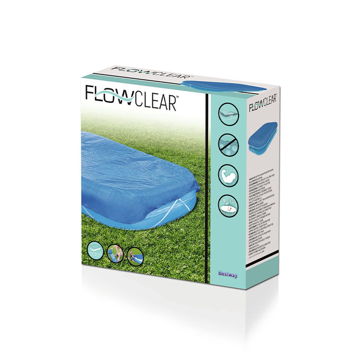 Bestway Swimming Pool Cover Bestway Blue 295 X 220 Cm (1 Unit)