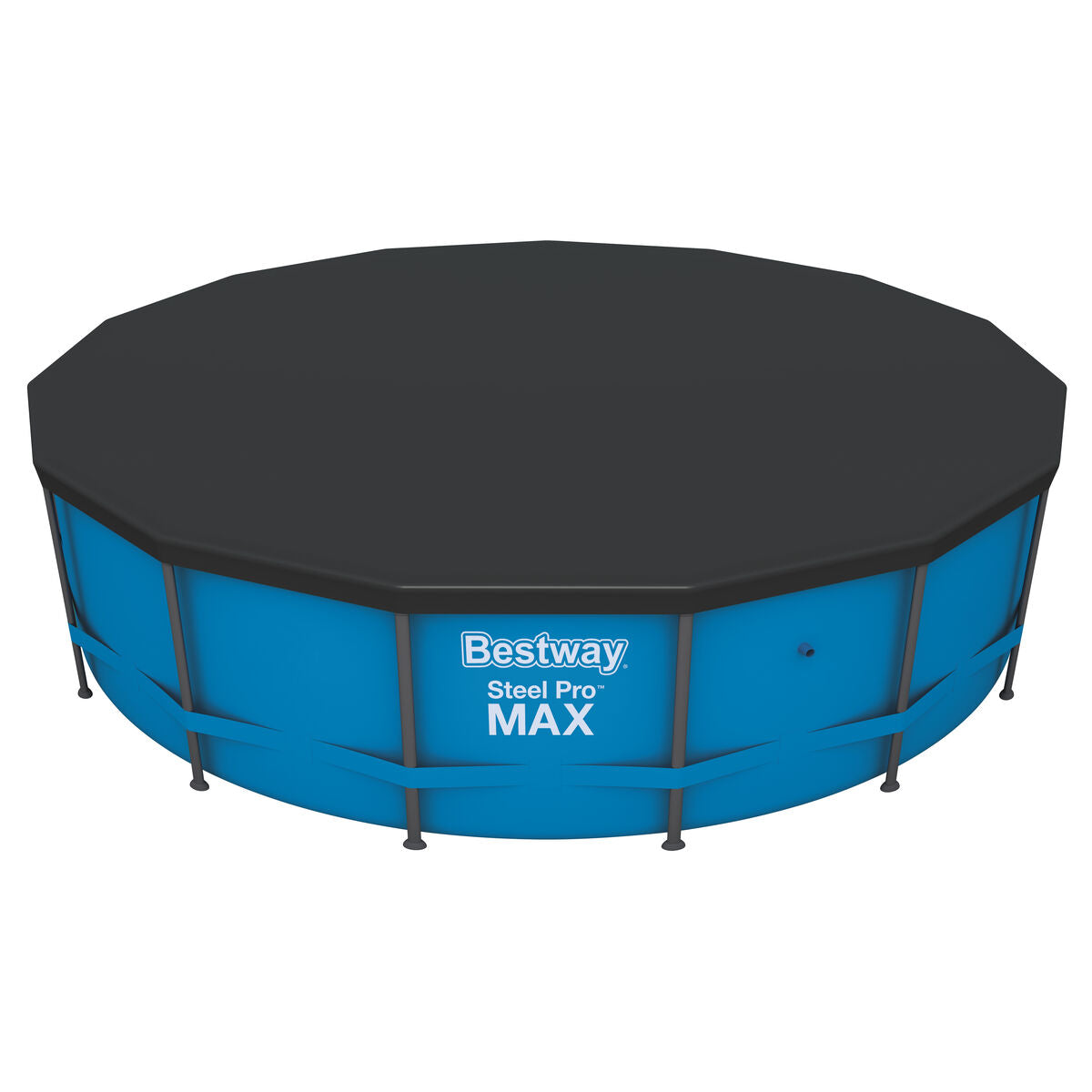 Swimming Pool Cover Bestway Black Ø 457 cm (1 Unit)