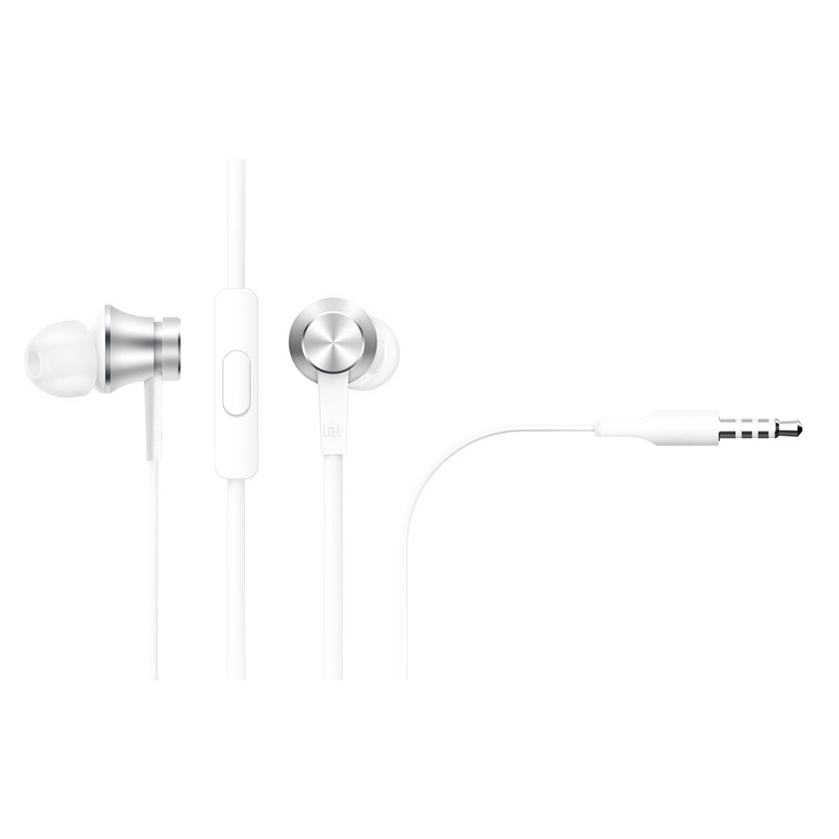 Xiaomi Headphones Xiaomi Mi In-Ear Headphones Basic Zbw4355Ty Silver
