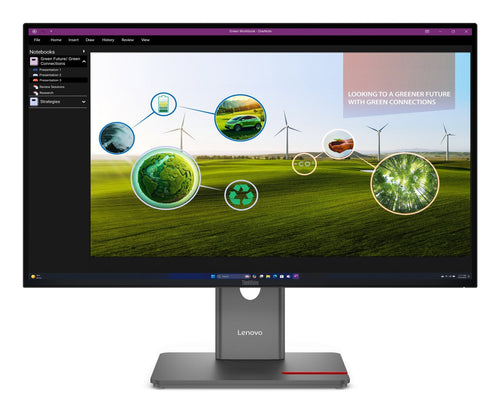 Lenovo Monitor 27 Thinkvision P27Q-40 2K QHD HDMI DP Hub — image 1