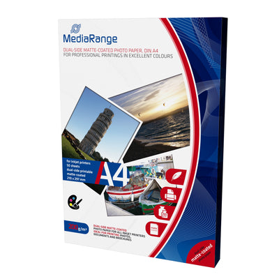 Mediarange Paper Inkjet Matte Beidseitig A4 200G 50 Hojas — image 1