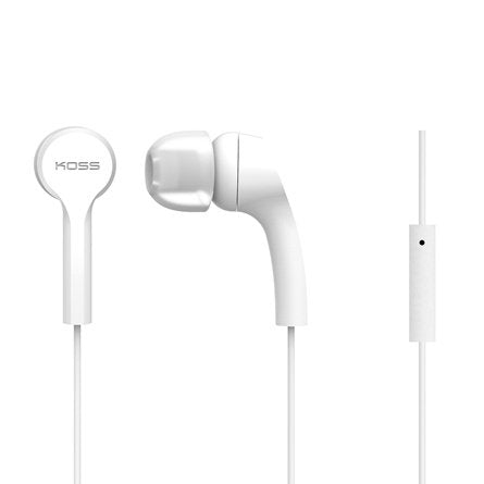 Koss Headphones Internos Stereo Keb / 9IW - White