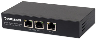 Intellinet 561266 Switch No Administrado Gigabit Ethernet (10/100/1000) Black Energía Sobre Ethernet (PoE) — image 1