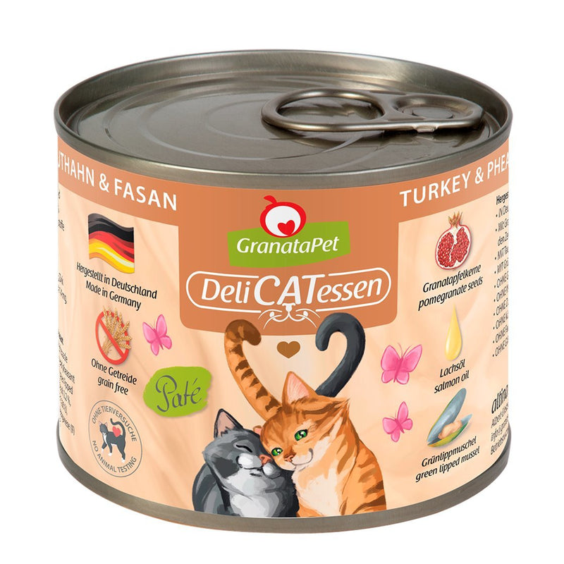 Granatapet Delicatessen Turkey And Pheasant - Comida Húmeda Gatos - 200G