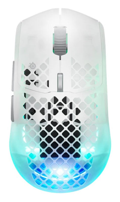 Steelseries Mouse Aerox 3 Wireless Gen 2 Wireless 26000 DPI Transparent White 6 Buttons — image 1