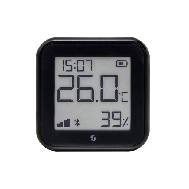 Shelly Plus H&t GEN3, Detector Black Matte SHELLY_PLUS_H&T_G3_ S