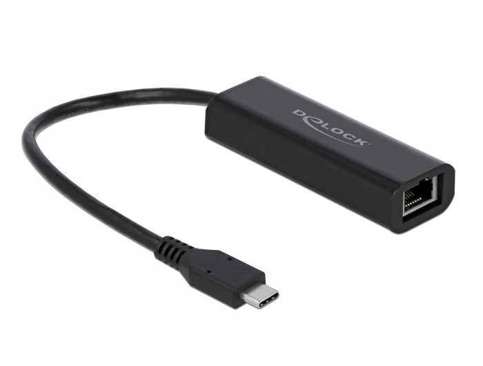 Delock 66298 Adapter USB-C RJ45 2,5 Gigabit LAN 5000 Mbit/S