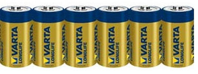 Varta Battery Longlife, Baby, C, LR14, 1.5V 6PCS — image 1