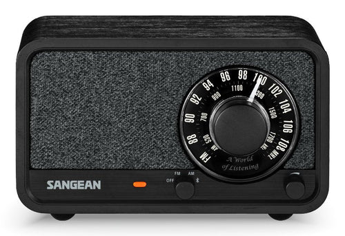 Sangean WR-8 Roble Medianoche Radio Analógica Wood With Am Fm Bluetooth — image 1