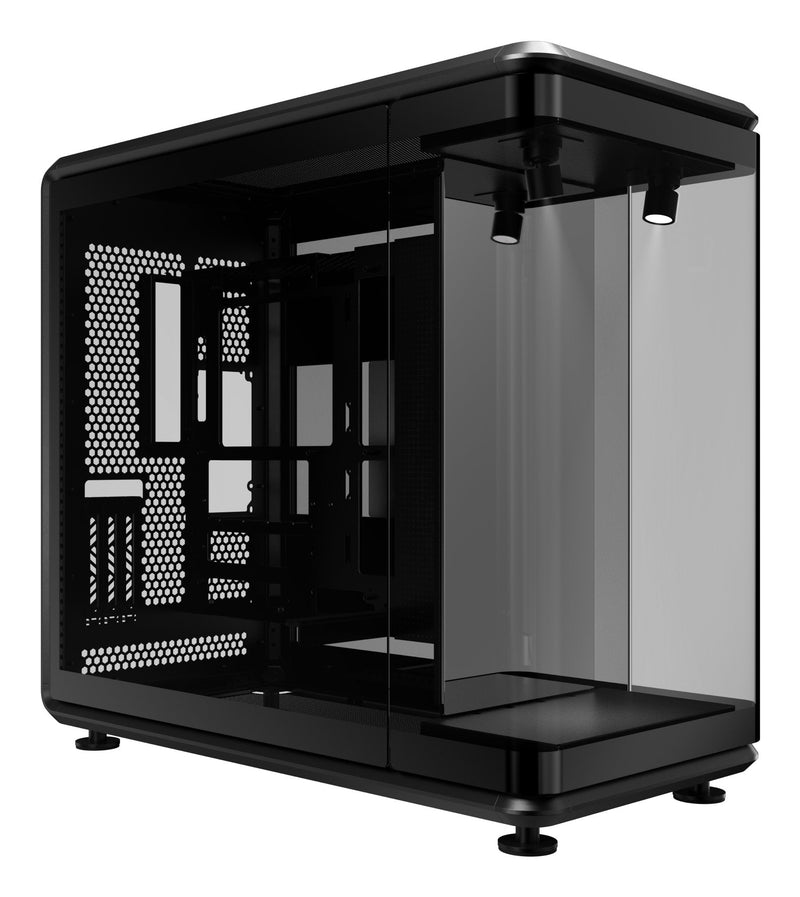 Cooler Master PC Case Masterframe 360 Panorama Black Panorama-glasdesign) MF360-KINN-S00