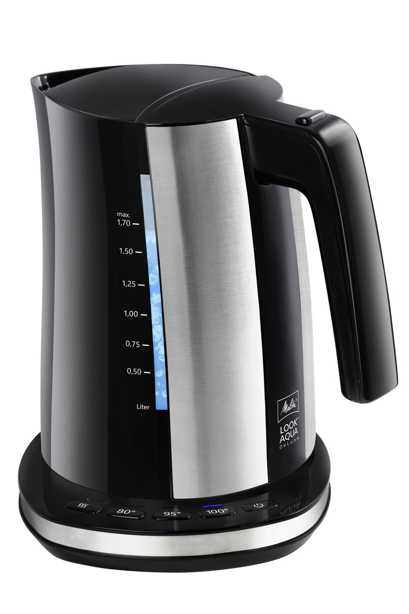 Melitta Kettle Eléctrico Look Aqua Deluxe Black