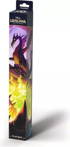 Ravensburger Rav Disney Lorcana Tcg: Winterzauber-spielmatte Drachenfeuer 11098851