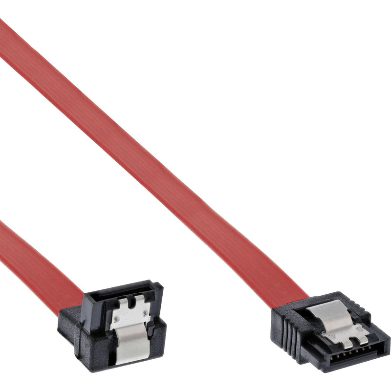 Inline Cable SATA 150 / 300 / 600 S-ata With Pestillos 90° 0,15M