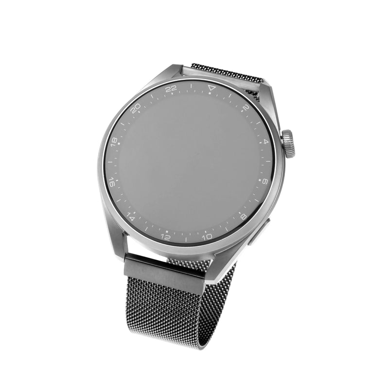 Fixed Mesh Strap For Smatwatch, Quick Release 20MM, Black