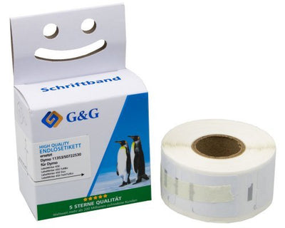 G&g 1000 Labels Compatible With Dymo 11353/ S0722530 — image 1