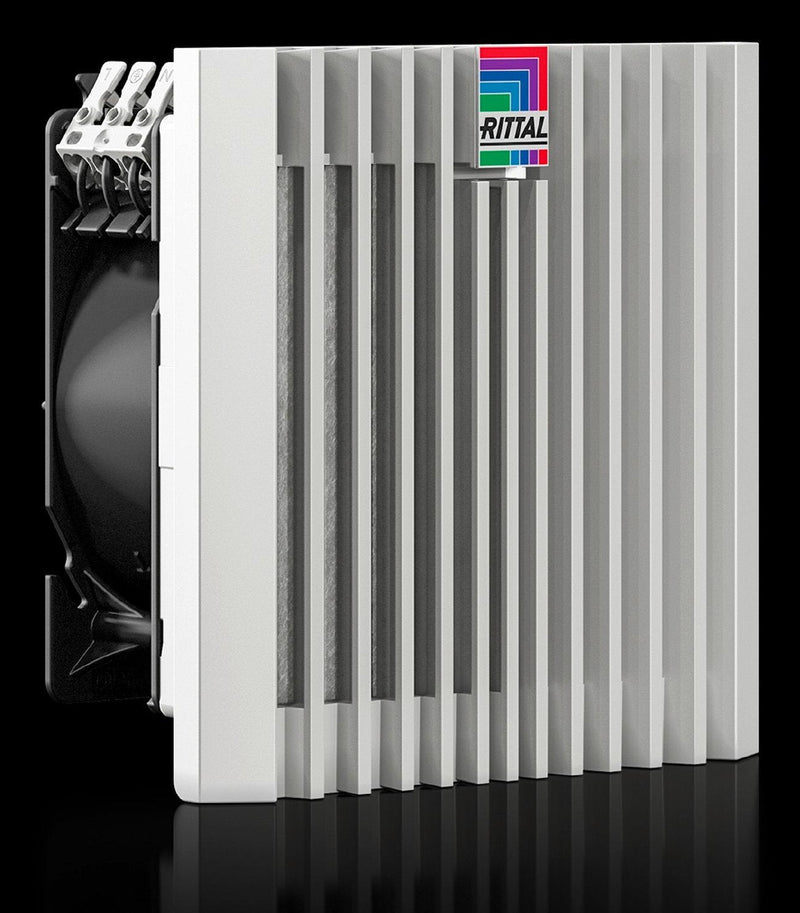Rittal Blue And + Fan With Filter 63M³ H, 24V Dc, Ral 7035