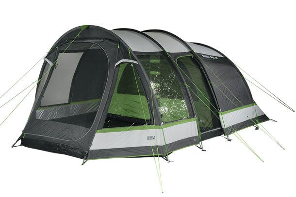 High Peak Bozen 6.0 Green Grey White Tienda Type Túnel