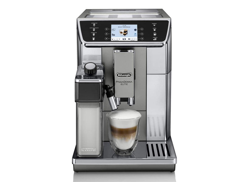 Delonghi Coffee Machine Ecam 650.55 Ms, Superautomática Silver