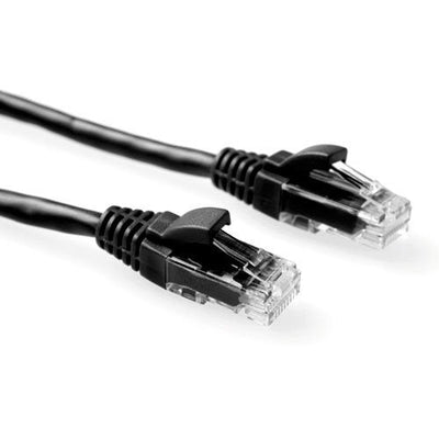 Black 20 Meter U UTP CAT.6 Patch Cable Snagless With RJ45 Connectors — image 1