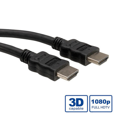 Roline HDMI High Speed Cable With Ethernet, Black 7,5M — image 1