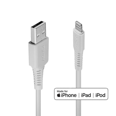 Lindy 31326 USB Cable 1M USB 2.0 USB a White — image 1