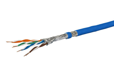 Metz Connect 1308427B34145 Network Cable Blue 100M CAT.7A S/FTP (s-STP) — image 1