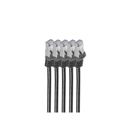Shiverpeaks RJ45 Network Cable S FTP, CAT.7 VE5, 3M Black — image 1