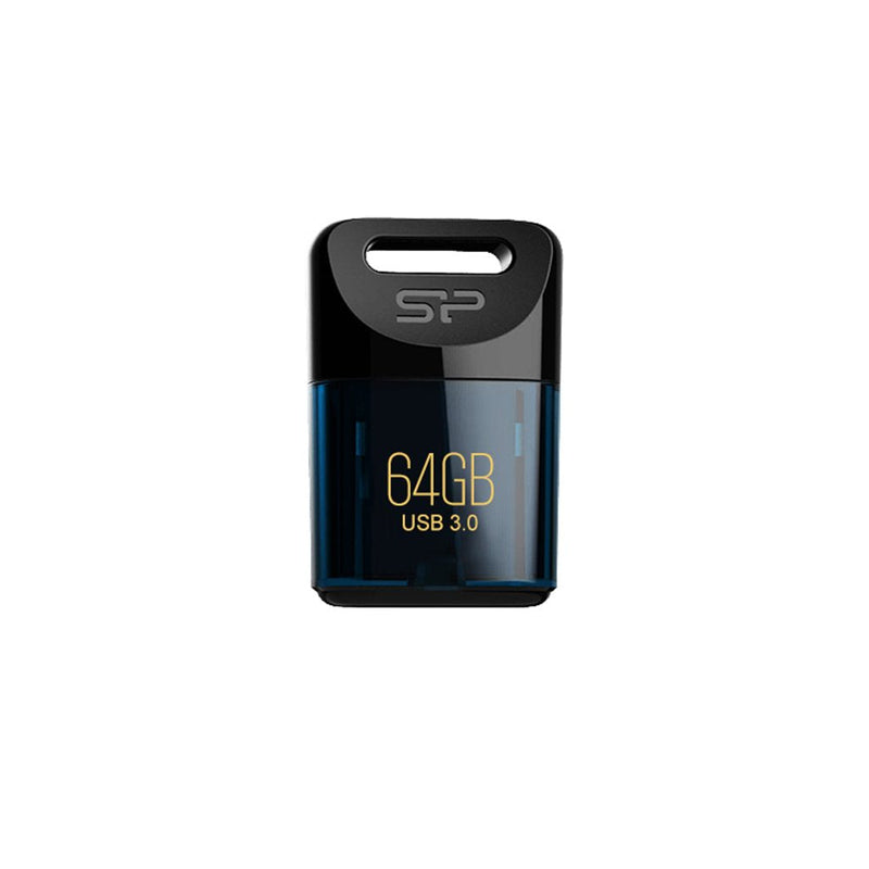 USB Flash Drive 64GB Silicone Power USB 3.0 J06 Deep Blue