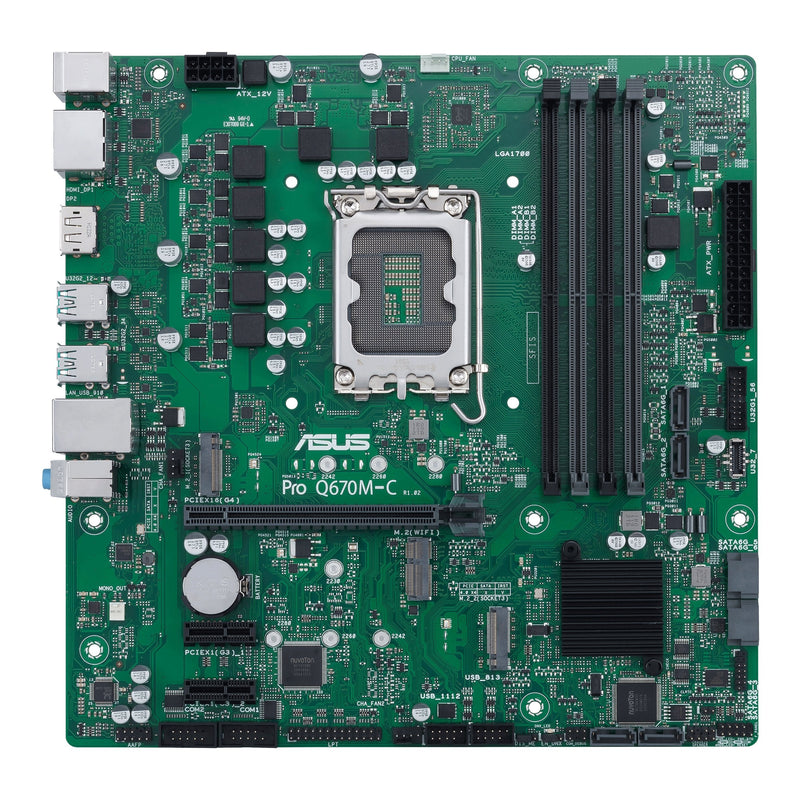 ASUS Motherboard Pro Q670M-C-CSM LGA1700 4DDR5