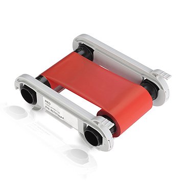 Evolis Ribbon Genuine Monocromo Red - 1000 Cards - Primacy