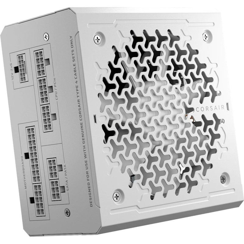 Corsair Power Supply Aliment RM750E (2025) 80 + Gold Full Modular ATX 3.0 750 Watt White CP-9020292-EU