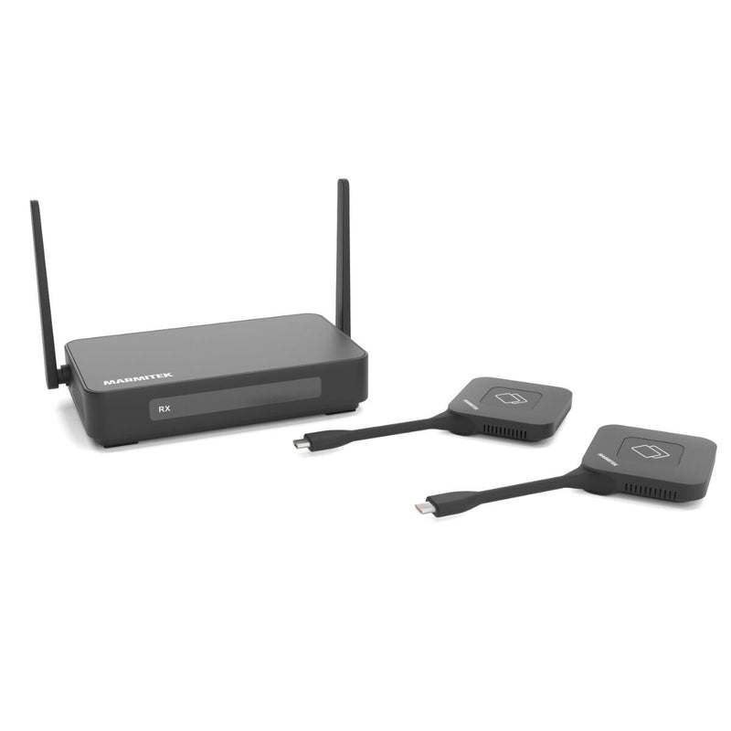 Marmitek Stream 4K Pro-kabelloses 4K-HDMI-PRÄSENTATIONSSYSTEM + 1 Usb-c-dongle