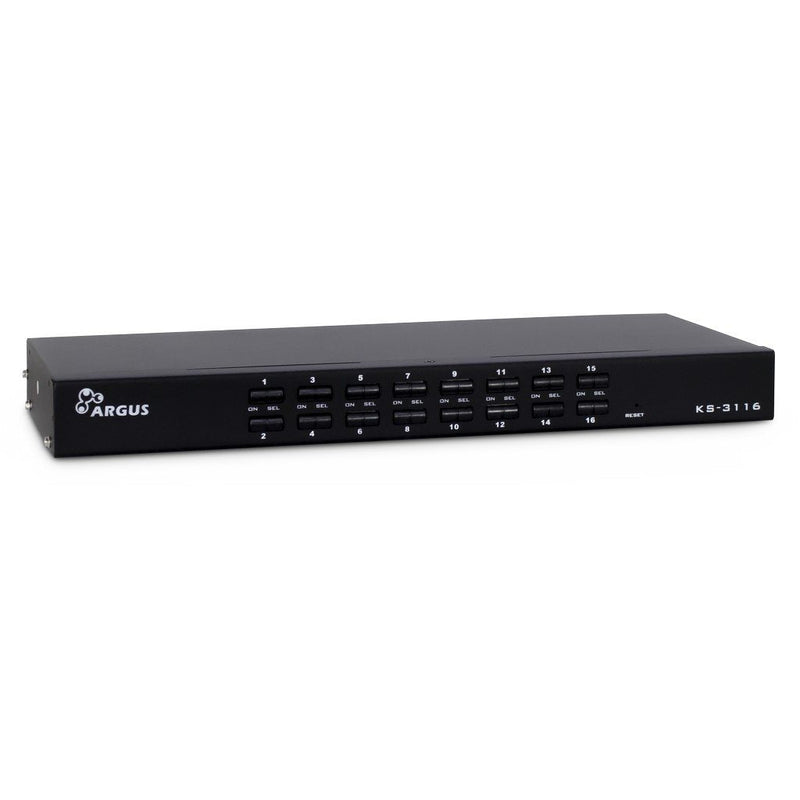 Inter-tech KVM Switch KS-3116 RJ45, 16 Port