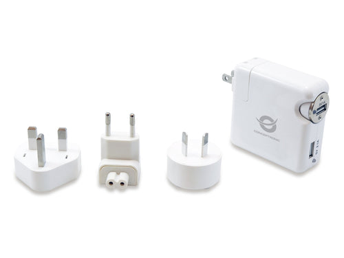 Conceptronic Kit Travel Charger Universal Includes Charger USB a Car And Wall USB 5V 2A — image 1