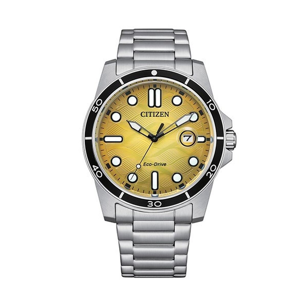 Citizen Men's Watch Citizen Aw1816-89X Yellow Silver