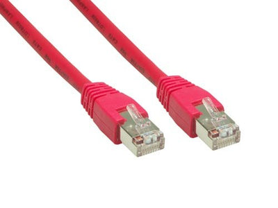 Alcasa CAT.6 S/FTP, 0.5M Network Cable Red 0,5M CAT.6 S/FTP (s-STP) — image 1