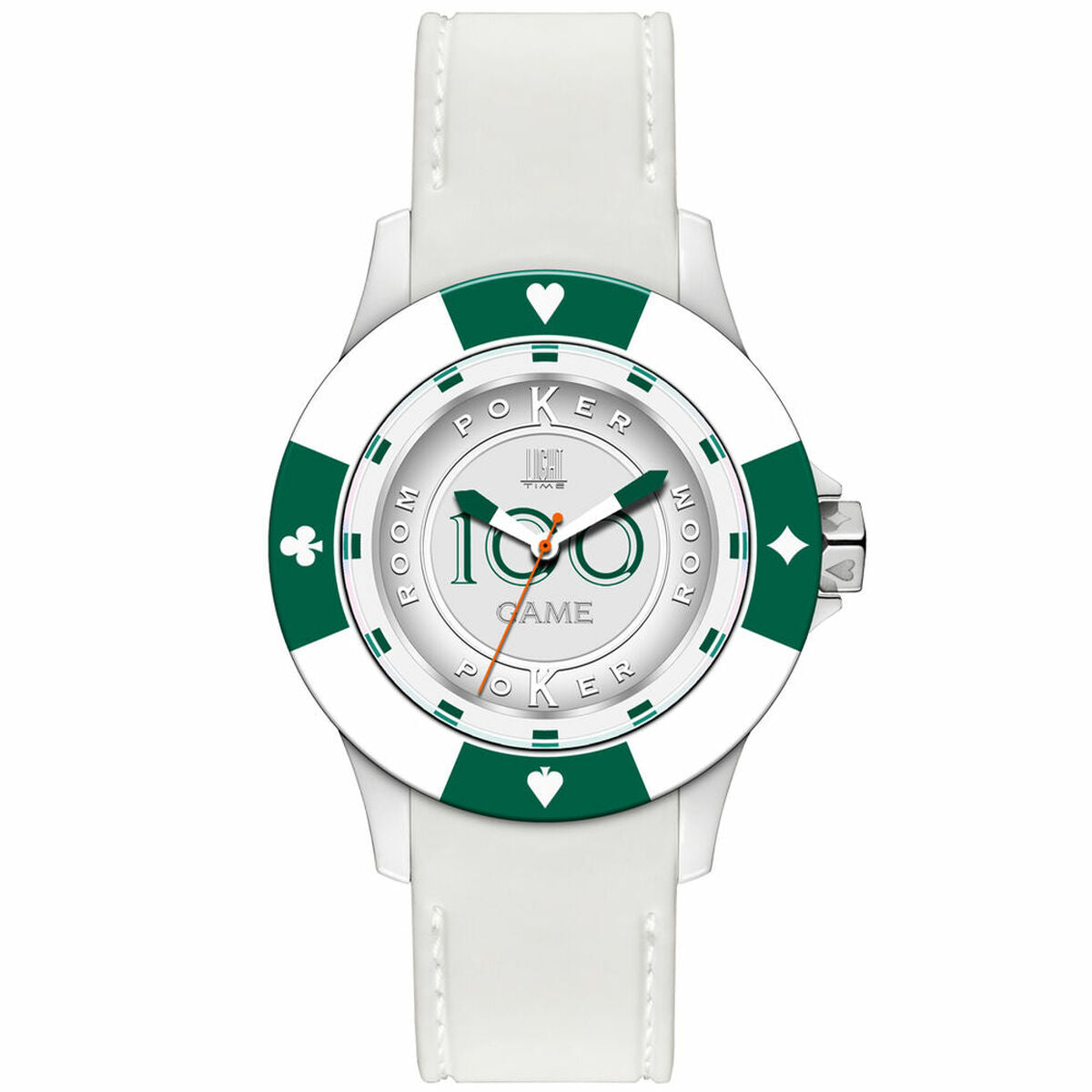 Light Time Unisex Watch Light Time Poker (Ø 41 Mm)