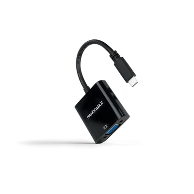 Nanocable Converter USB-C a VGA - 10CM - Black — image 1