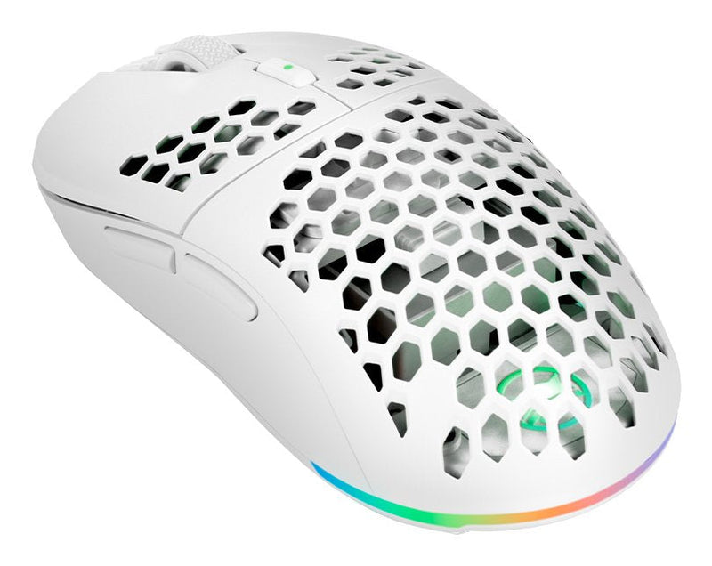 Gamiac PX71 Wireless Gaming Mouse - White - Mouse - 16.000 DPI
