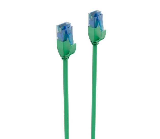 Shiverpeaks Network Cable Network Cable CAT.6 U/UTP Slim Green 5M