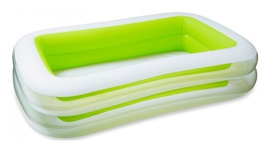 Pool Rectangular 2 Aros 262X175X56CM 2 Cameras Air Intex