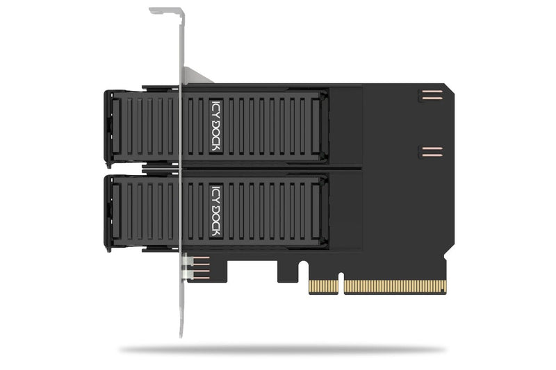 Icy Dock Expressslot Core CP073-2 (MB312M4P-B), Frame Removable Black MB312M4P-B