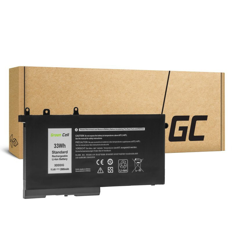 Greencell Battery For Dell 3DDDG-3S1P 2900MAH 11.4V
