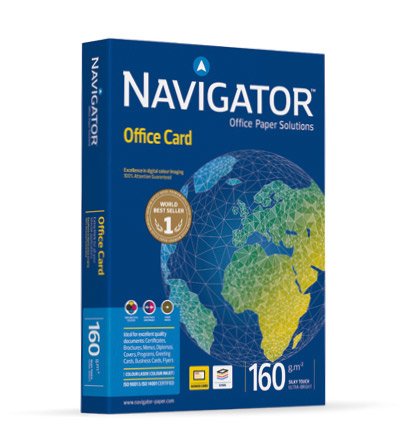 Navigator Office Card Paper Printer Inyección Ink A4 (210X297 Mm) 250 Hojas White — image 1