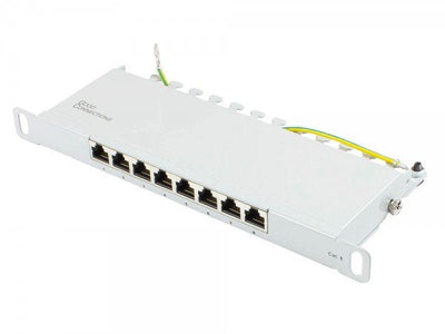 Good Connections Patchpanel 10CAT. 6 8-P. 0,5 He Lichtgr. — image 1