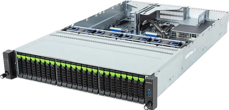 Gigabyte Barebone R263-Z36-ACJ1 Rev. 3.X Rack Server 2U Single Socket SP5 6NR263Z36DR000ACJ1