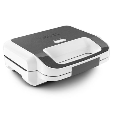 Tefal Sandwichera Snack XL SW7011, White/Grey 850 Watts With 2 Juegos Plates Sw 7011 — image 1