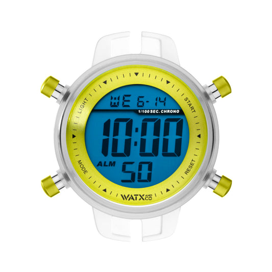 Watx & Colors Unisex Watch Watx & Colors Rwa1094 Yellow (Ø 43 Mm)
